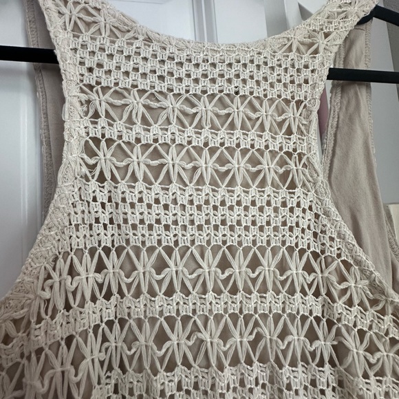 Crochet cotton maxi dress summer - Picture 7 of 7
